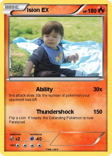 Pokemon Ision EX