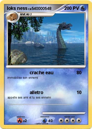 Pokemon loks ness