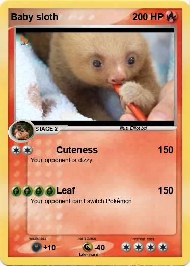 Pokemon Baby sloth