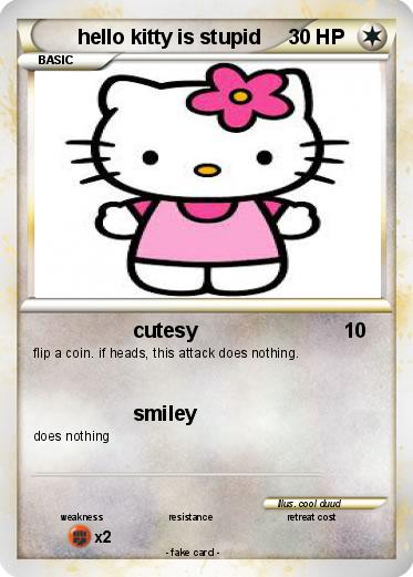 Pokemon hello kitty is stupid