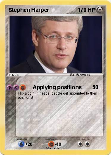Pokemon Stephen Harper