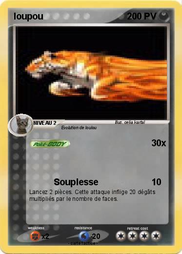 Pokemon loupou