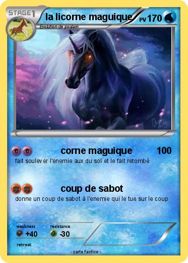 Pokemon la licorne maguique