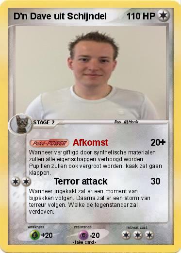 Pokemon D'n Dave uit Schijndel