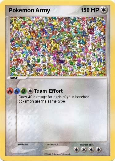 Pokemon Pokemon Army