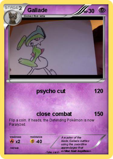 Pokemon Gallade