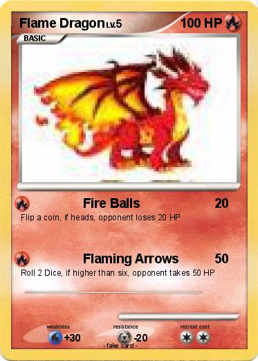 Pokemon Flame Dragon