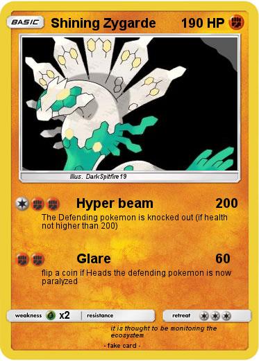 Pokemon Shining Zygarde