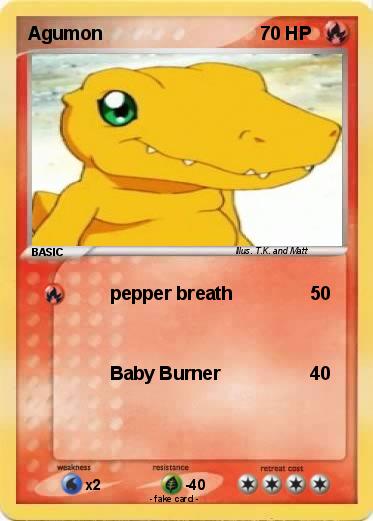 Pokemon Agumon