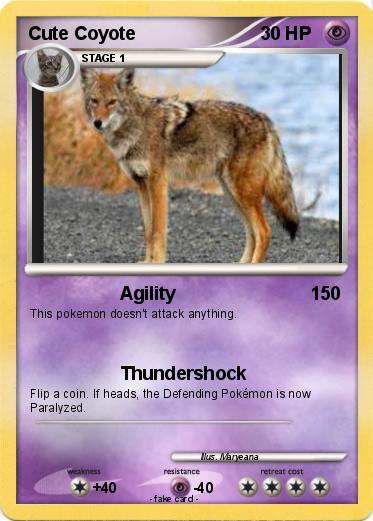 Pokemon Cute Coyote