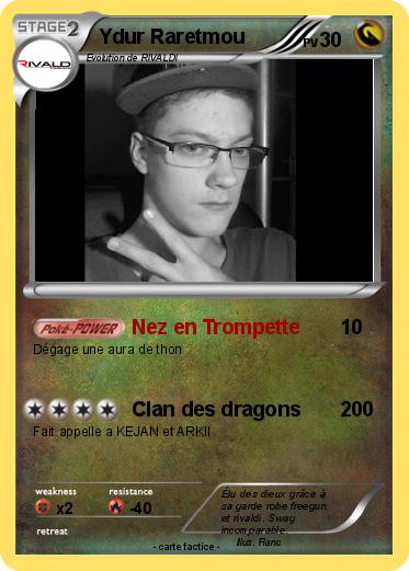 Pokemon Ydur Raretmou