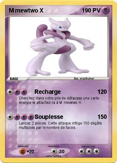 Pokemon M mewtwo X
