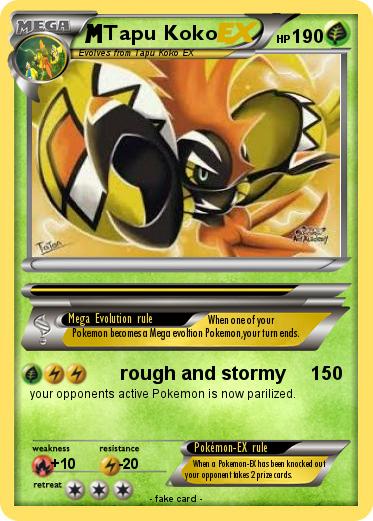 Pokemon Tapu Koko