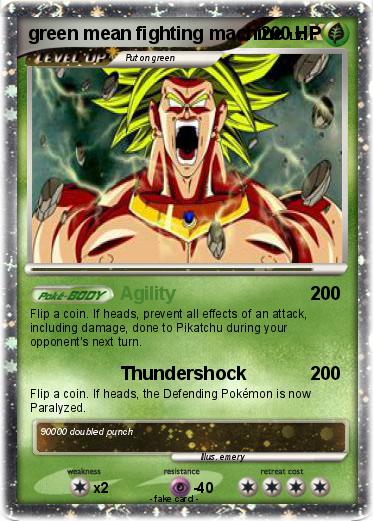 Pokemon green mean fighting machine