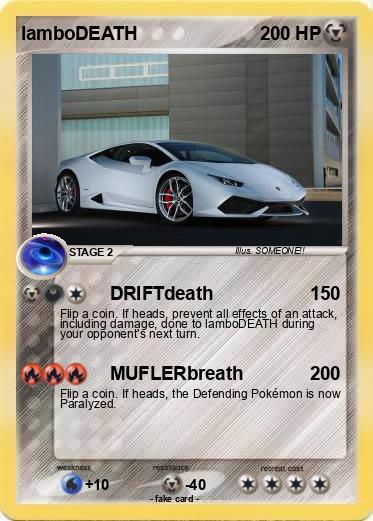 Pokemon lamboDEATH