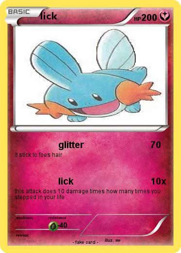 Pokemon lick