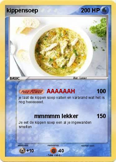 Pokemon kippensoep