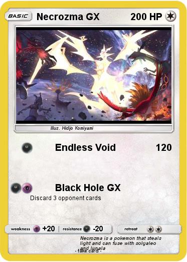 Pokemon Necrozma GX