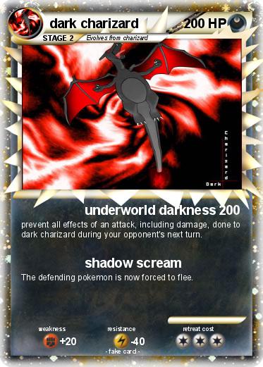 Pokemon dark charizard