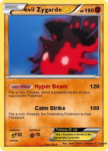Pokemon evil Zygarde