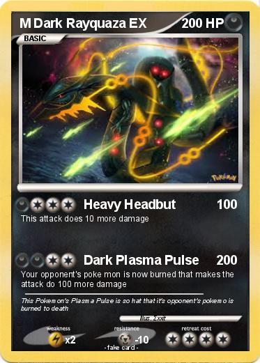 Pokemon M Dark Rayquaza EX