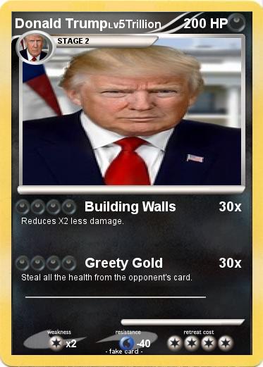 Pokemon Donald Trump
