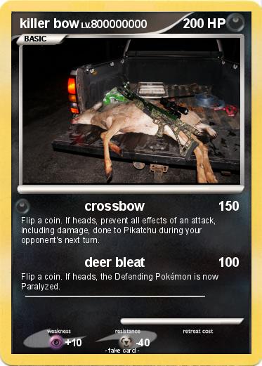 Pokemon killer bow