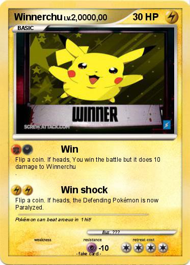 Pokemon Winnerchu