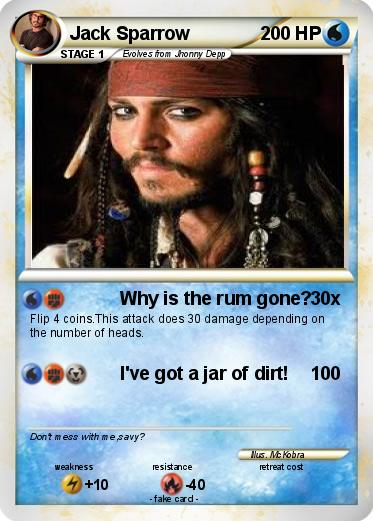 Pokemon Jack Sparrow