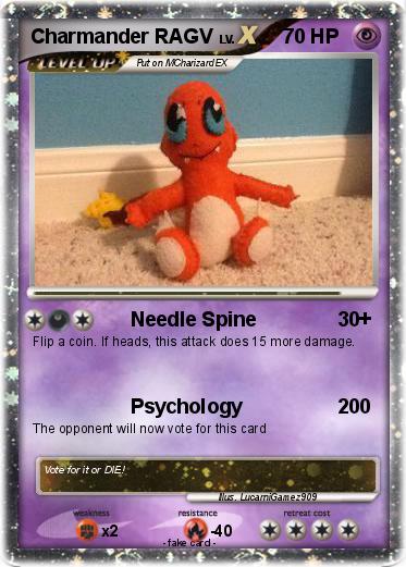 Pokemon Charmander RAGV