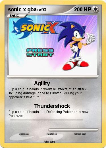 Pokemon sonic x gba