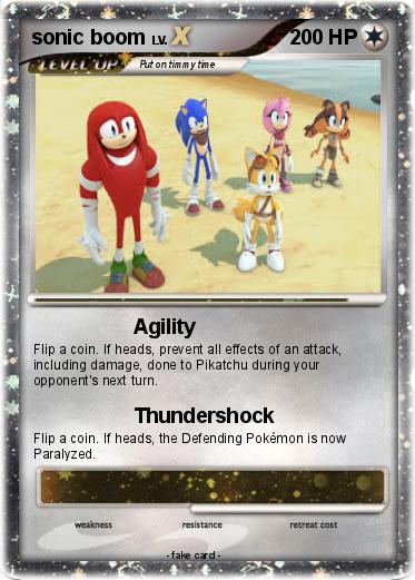 Pokemon sonic boom