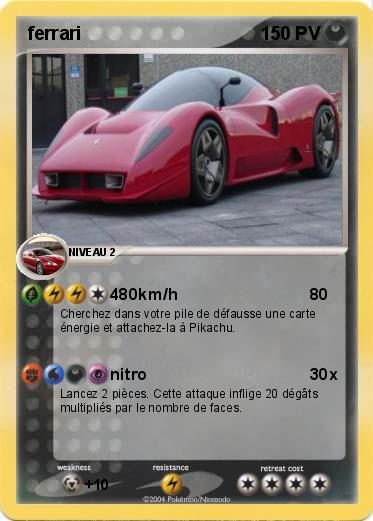 Pokemon ferrari