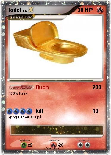Pokemon toilet