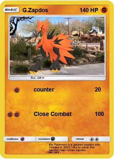 Pokemon G.Zapdos