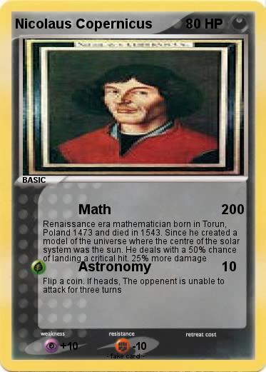 Pokemon Nicolaus Copernicus