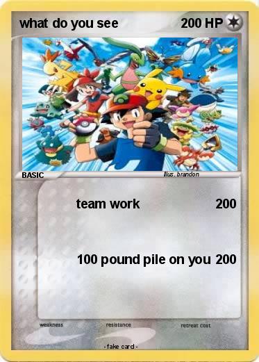 Pokemon what do you see