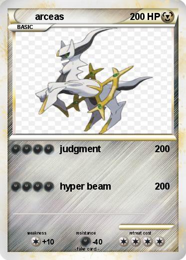 Pokemon arceas