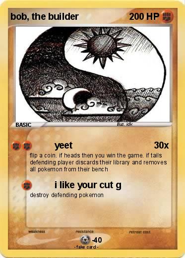 Pokemon bob, the builder