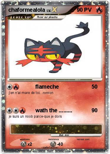 Pokemon chaformealola
