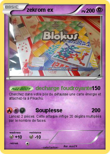 Pokemon zekrom ex