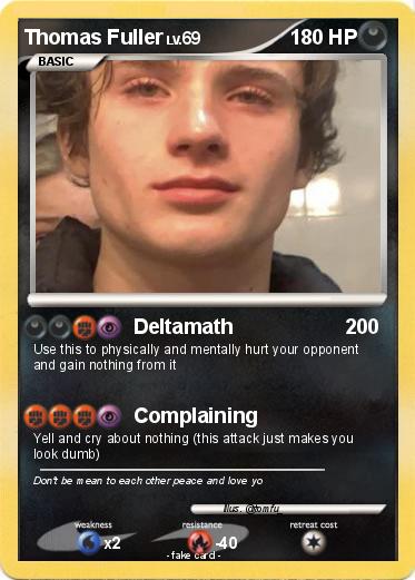Pokemon Thomas Fuller