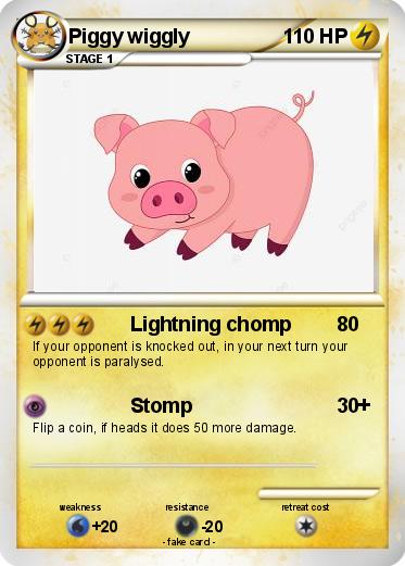 Pokemon Piggy wiggly