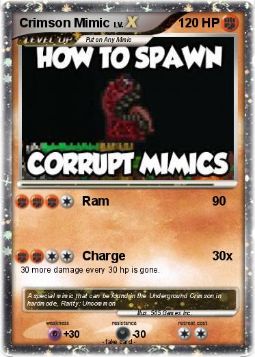 Pokemon Crimson Mimic