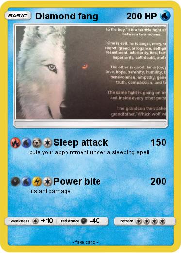Pokemon Diamond fang