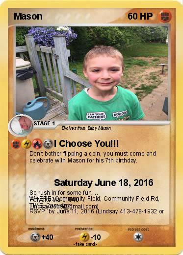 Pokemon Mason