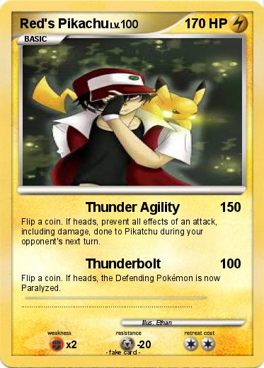 Pokemon Red's Pikachu