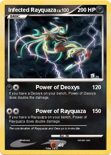Pokemon Infected Rayquaza