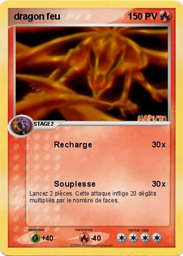 Pokemon dragon feu