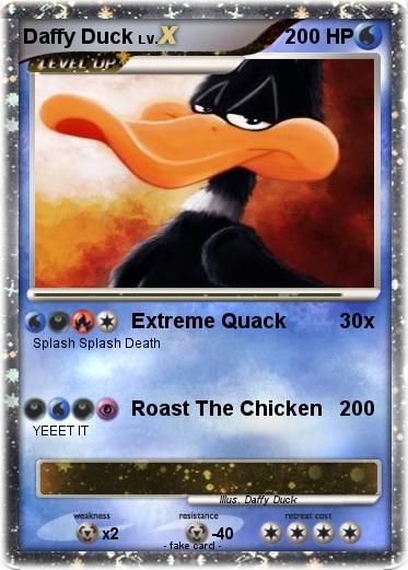 Pokemon Daffy Duck